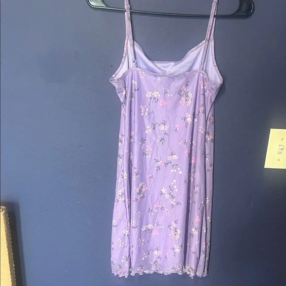Lavender Floral Cami Dress - Picture 3 of 4